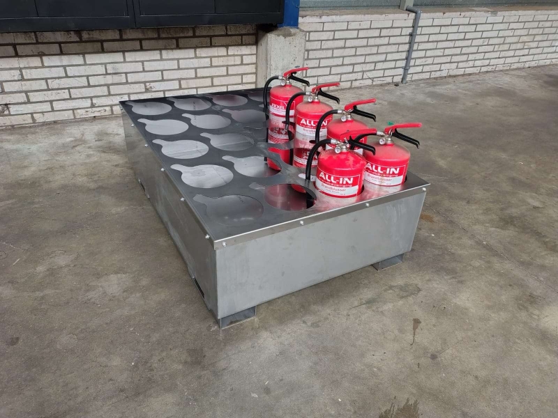 Transportbak voor 20 brandblussers