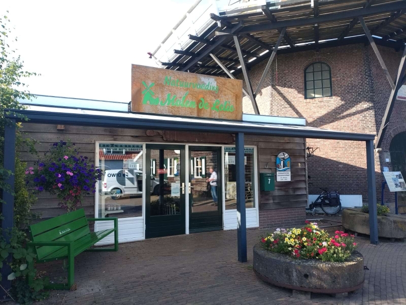 Naambord Molen de Lelie