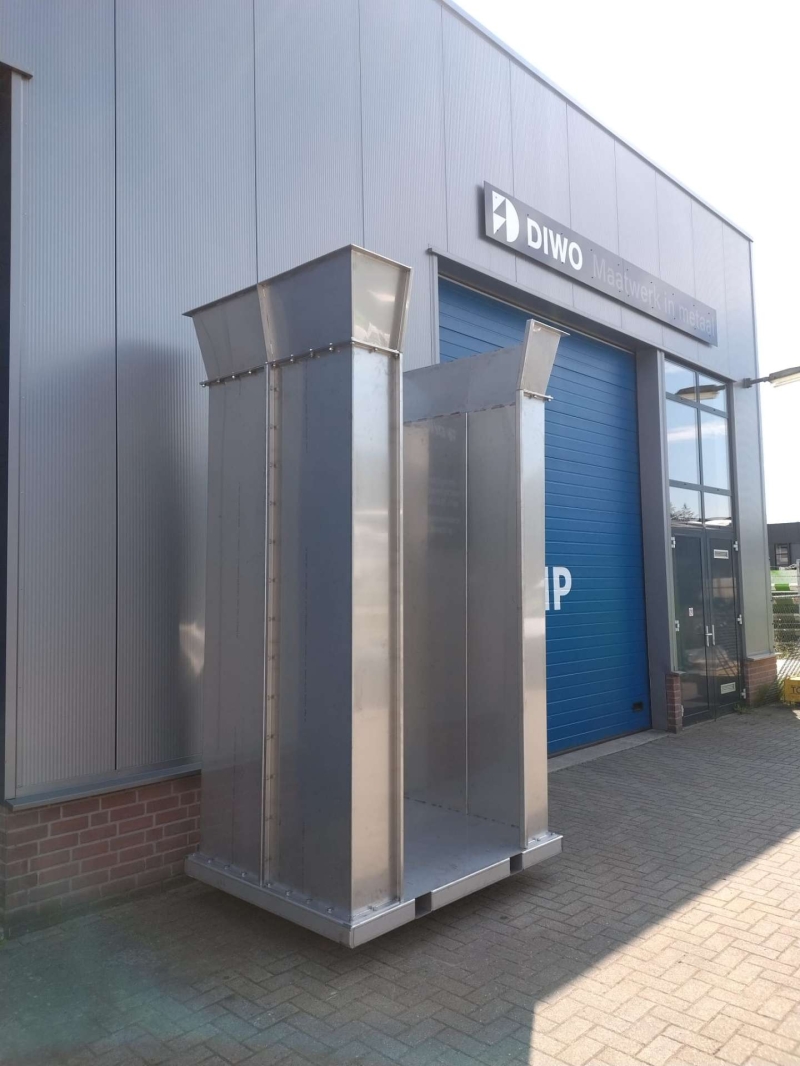 Houten pallet sorteerder